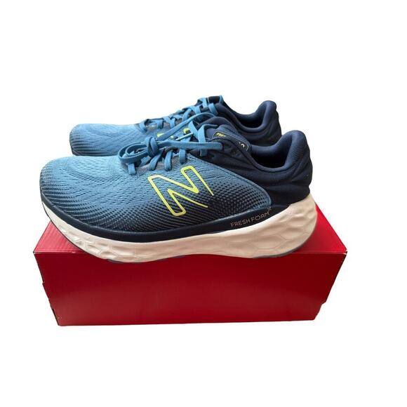 New Balance Unisex Blue Fresh Foam X 840v1 Aluminum Running Shoes Size 9.5 main image 9